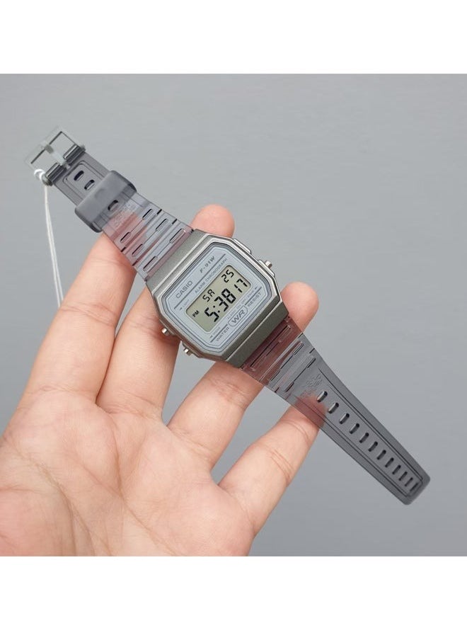 CASIO - CASIO F-91WS-8DF Resin Digital Wrist Men Watches - Image 1