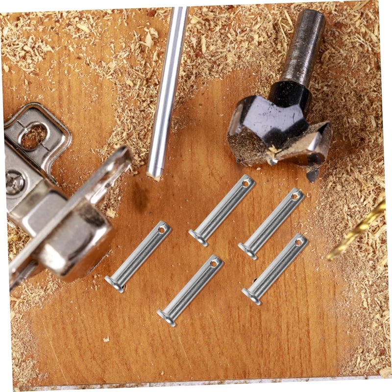5pcs Stainless Steel Clevis Scaffolding Retainers Flat Head Design for Secure Positioning - Image 5