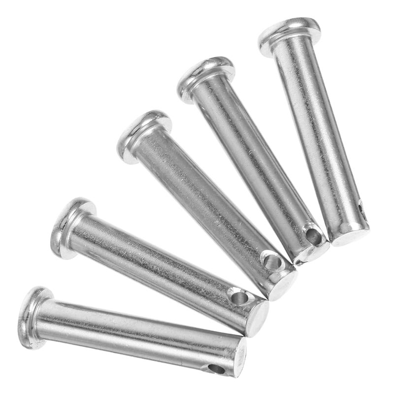 5pcs Stainless Steel Clevis Scaffolding Retainers Flat Head Design for Secure Positioning - Image 2