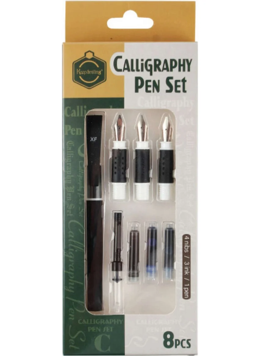 Hobi Market Art Calligraphy Pen Set 8 Pieces