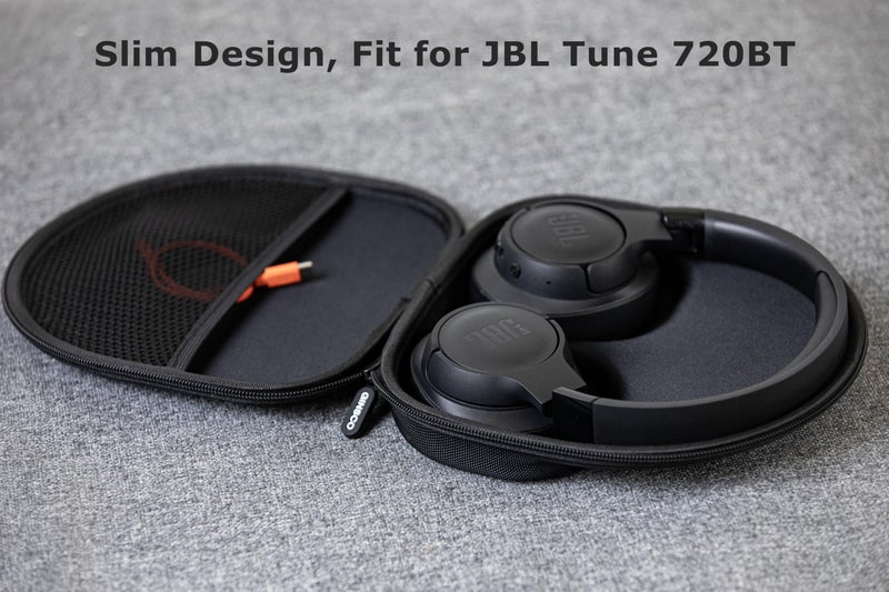 Ginsco Universal Headphone Case Compatible with JBL Tune 510BT 520BT 720BT 770NC/Sony WH-CH520 WH-CH720N/Soundcore Life Q20 Q20i Q30/Bose/SkullCandy/BERIBES/TOZO/KVIDIO/JLab etc Wireless Headphone - Image 3
