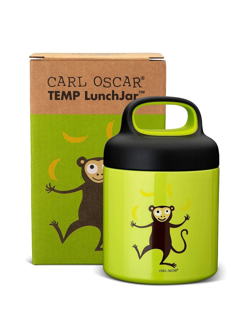 Carl Oscar Sweden Temp Lunchjar™, Kids 0.3 L - Lime - Image 2