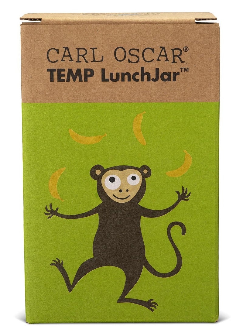 Carl Oscar Sweden Temp Lunchjar™, Kids 0.3 L - Lime - Image 3