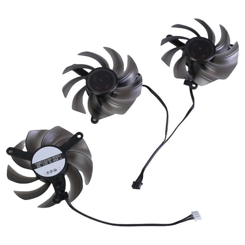 TH8015S2H-PCC01 12V 0.45A 4Pin Cooler Fan RTX3060Ti 3070 3070Ti 3080 Graphics Card Fan 80mm Replacement - Image 5
