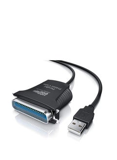 CSL USB to Parallel Adapter LPT 36-Pin Printer Cable Adapter Cable Plug and Play 0.80 m