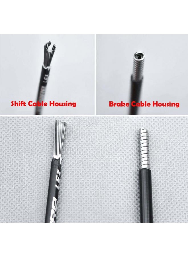 Farbetter Lined Bicycle Brake Cable Housing, 5mm x 50ft, Including 30 PCS Cable End Caps Kit, The Most Trusted DIY Set for SRAM/Shimano Mountain Bike Road Bike - Image 5
