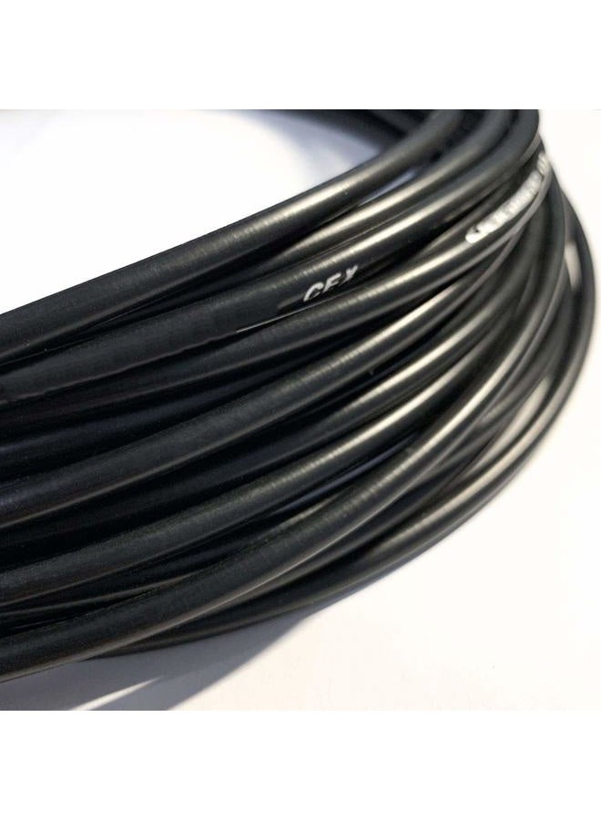 Farbetter Lined Bicycle Brake Cable Housing, 5mm x 50ft, Including 30 PCS Cable End Caps Kit, The Most Trusted DIY Set for SRAM/Shimano Mountain Bike Road Bike - Image 3
