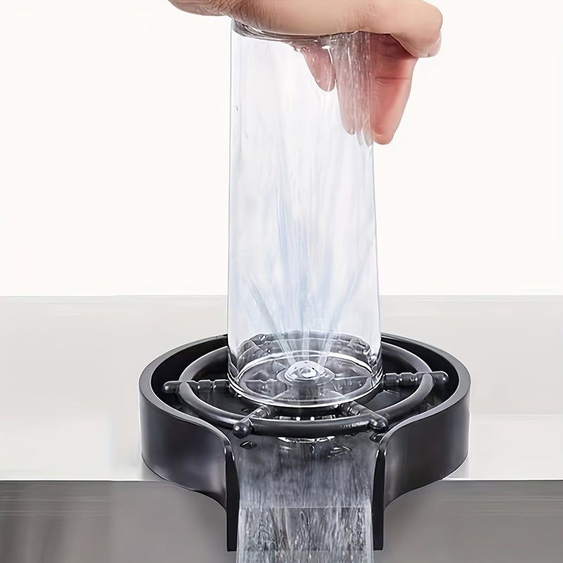 3Pcs Glass Rinser For Kitchen Sink Wine And Bottle Cleaning Tool Cup Washer Attachment - Image 5