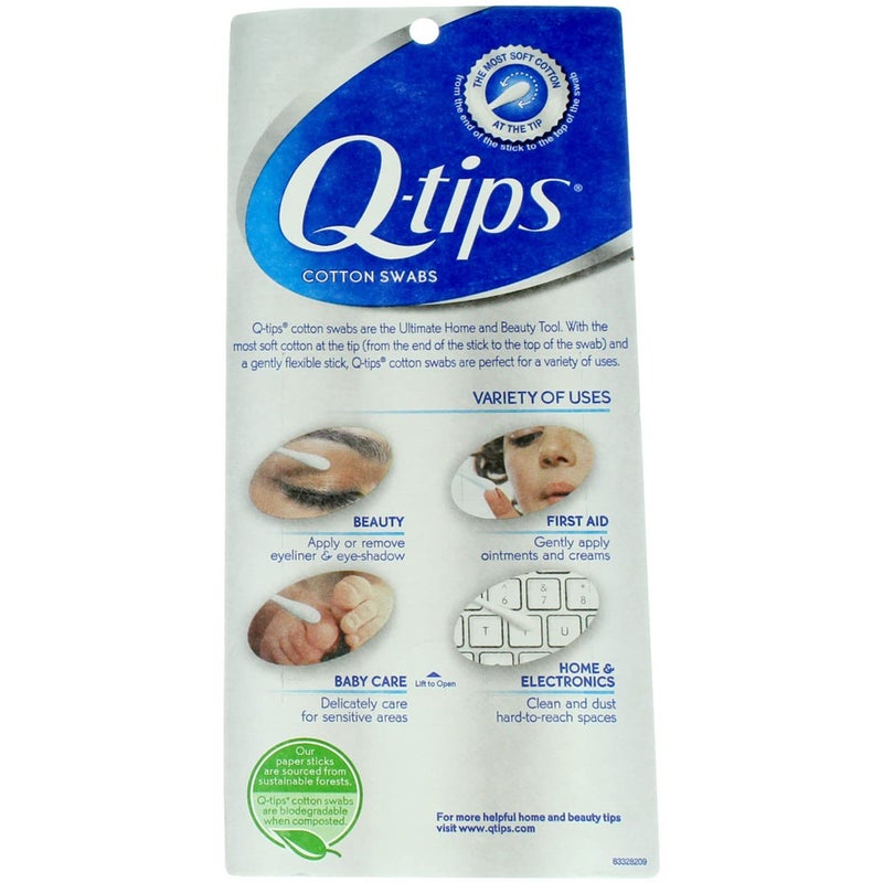 Q-Tips Cotton Swabs 625 Count (Packaging may Vary) - Image 3