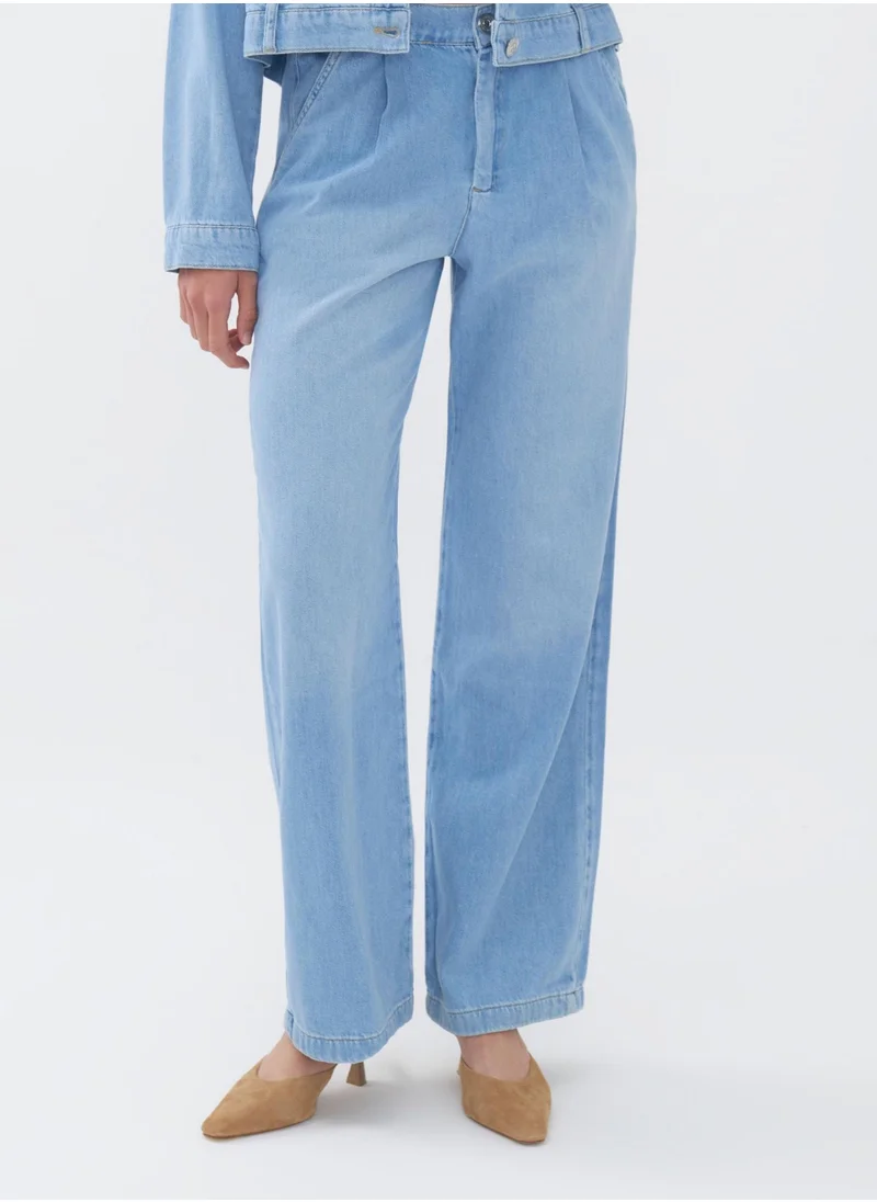 Nocturne Pleated Jeans