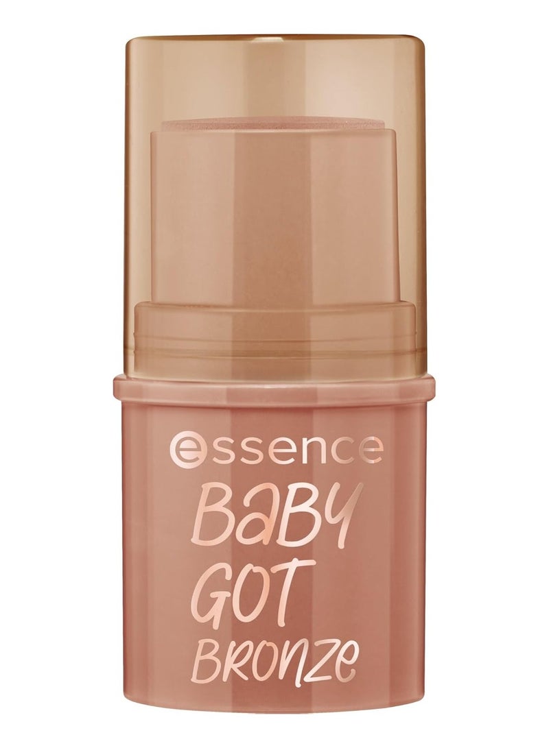 ESSENCE GOLD Baby Got Bronze Cream Bronzer Cinnamon Spice 10 Brown - Image 1