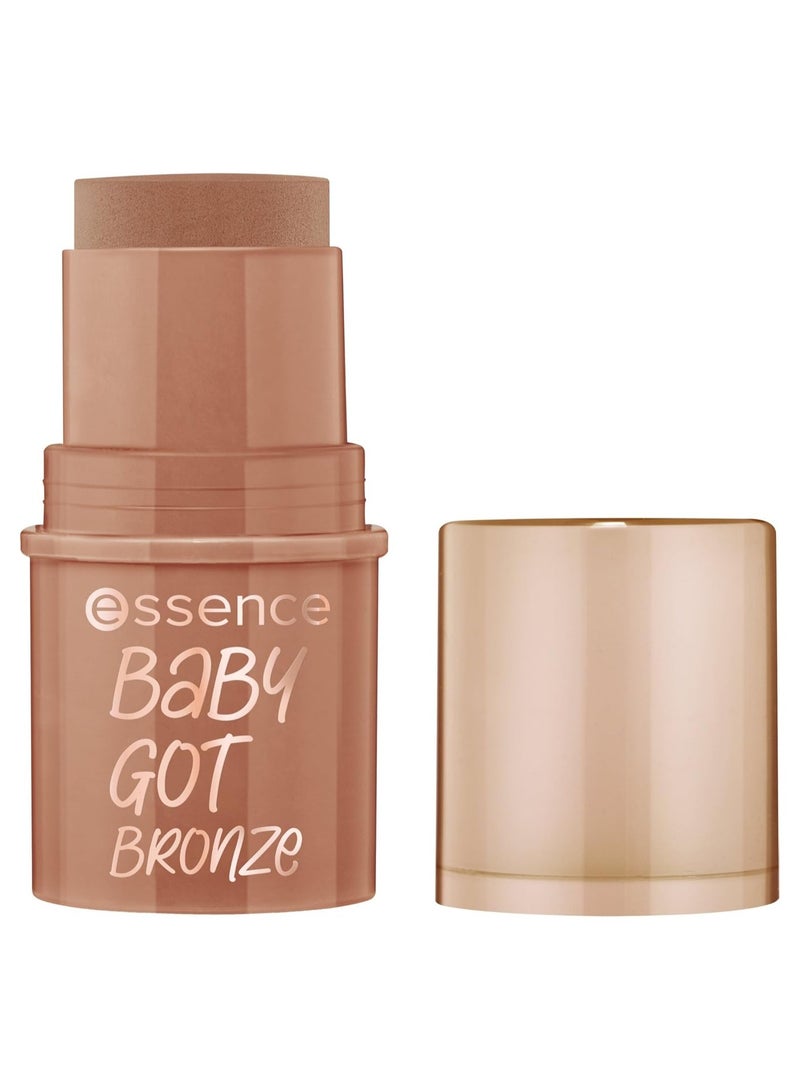 ESSENCE GOLD Baby Got Bronze Cream Bronzer Cinnamon Spice 10 Brown - Image 2