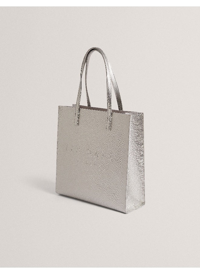 Ted Baker SOOCON-CROSSHATCH LARGE ICON BAG - Image 4