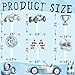 HaPiBiDesign 36 Pcs Race Car Cupcake Toppers Perfect for Race Car Birthday Cupcake Toppers Baby Shower and Cake Decor - Image 4