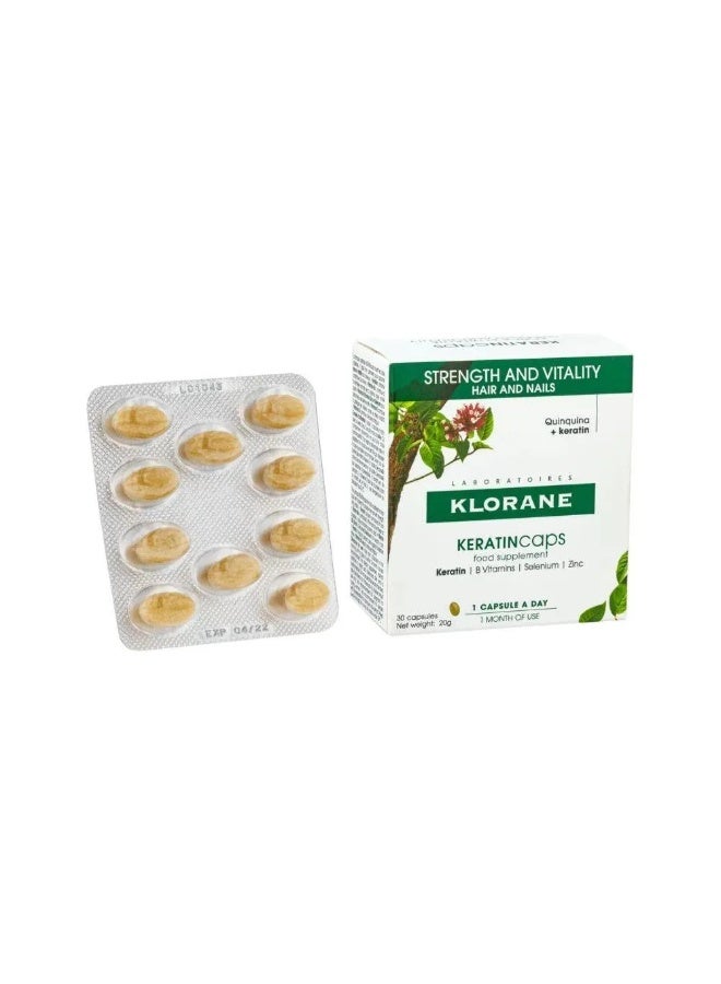 Klorane Keratincaps Strength & Vitality Capsules Pack 3x30 - Image 4