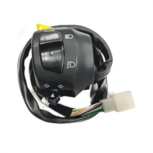 Uno Minda SW-0665CB Handle Bar Switch (Left Hand Side) With Self Start- 9 Pin Male Coupler For Maruti Suzuki Gixxer GSX 150 SF - Image 1
