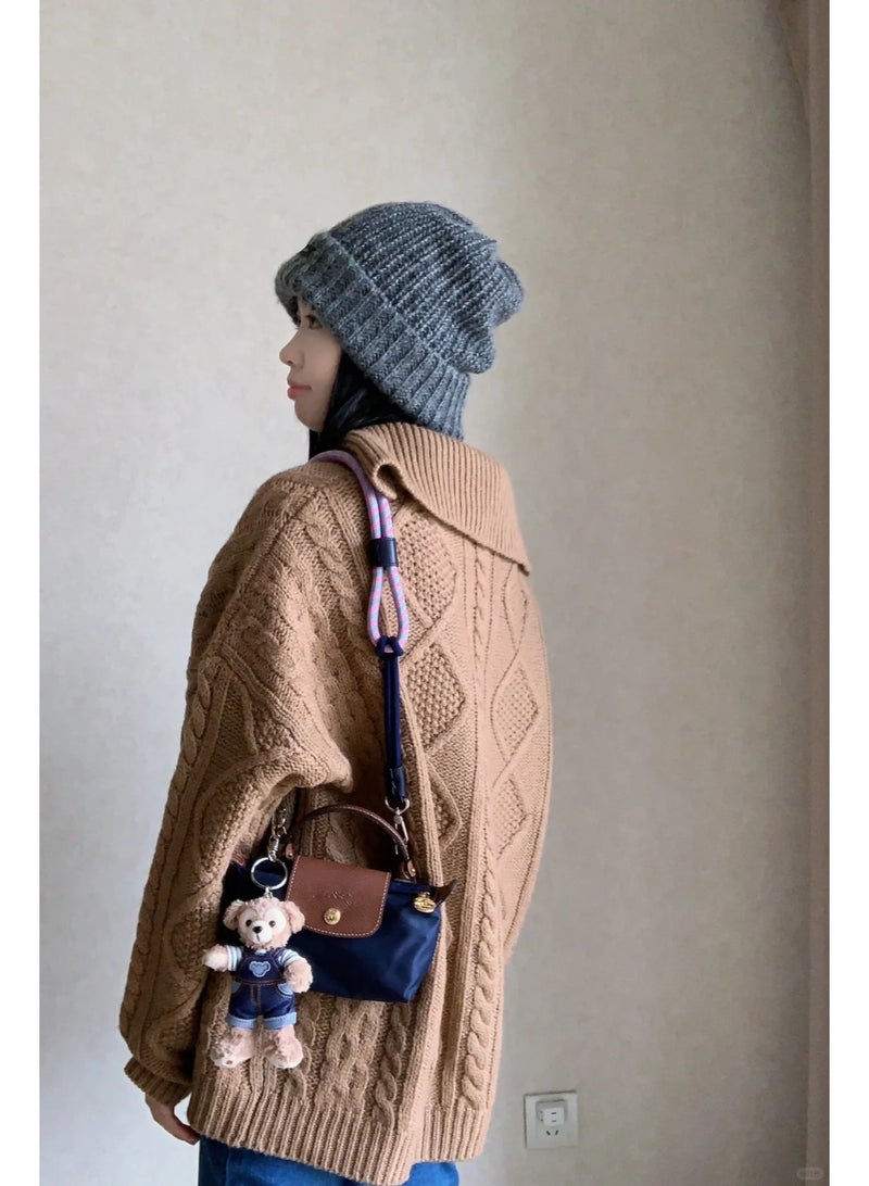 Longchamp Le Pliage shoulder strap mini Shoulder Straps women's Classic Fashion Versatile Mini Makeup Bag, Handbag, Shoulder Bag, - Image 3