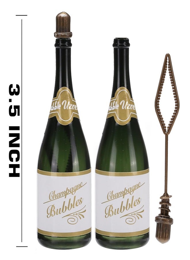 Uzoxlsn 120 Pack Mini Champagne Bottle Bubble Bulk, Ideal for Wedding Send Off, Bridal Shower or Engagement, Anniversaries Celebration, Valentine’s Day, Family Reunion, Party Favor for Guests Newlyweds Couple - Image 3
