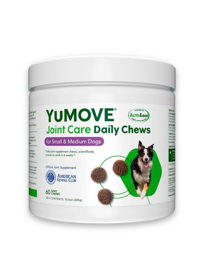 Yumove Lintbells Yumove Joint Supplement Dog Chews  Contains Glucosamine, Green Lipped Mussel  Natural Relief From Hip Ache, Stiff Joints  1 Month’S Supply (Small & Medium) - Image 1