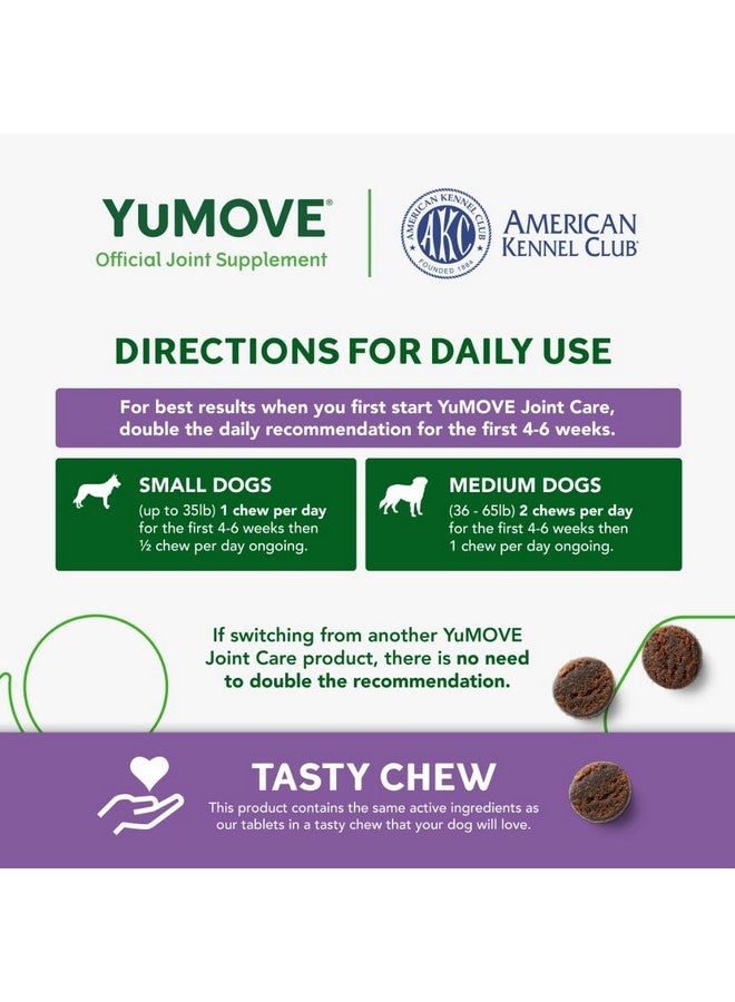 Yumove Lintbells Yumove Joint Supplement Dog Chews  Contains Glucosamine, Green Lipped Mussel  Natural Relief From Hip Ache, Stiff Joints  1 Month’S Supply (Small & Medium) - Image 5