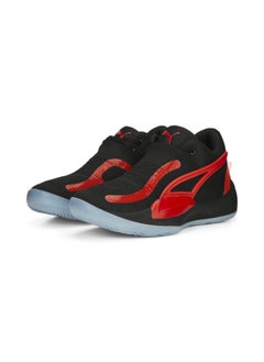 PUMA Rise NITRO Mens Black Basketball Shoes  - Image 5