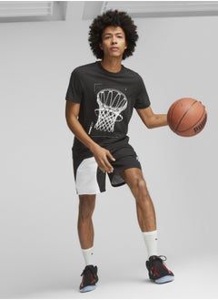PUMA Rise NITRO Mens Black Basketball Shoes  - Image 4