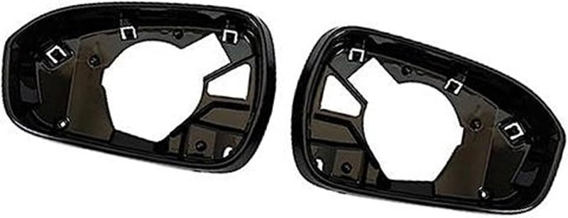 Wivplex Glossy Black Side Mirror Frame Holder - Image 1