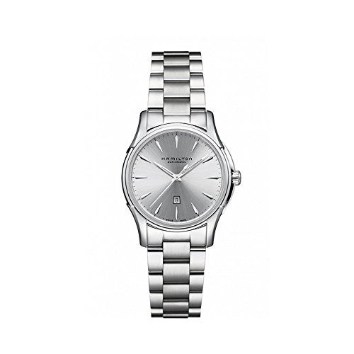 Hamilton Watch Jazzmaster Lady Swiss Automatic Watch 34mm Case, Silver Dial, Silver Stainless Steel Bracelet (Model: H32315152) - Image 1