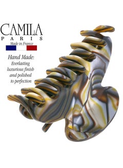 CAMILA Paris Cp3061 French Hair Clip For Women Handmade Onyx Small Girls Hair Claw Clips Jaw Durable Styling Hair Accessories For Women Strong Hold No Slip Grip Made In France  - Image 2