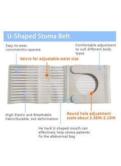 Abdominal Medical ostomy belt, Adjustable Stoma support belt Portable ileostomy colostomy belt, Universal Ostomy belt helps protection ostomy bag, for recovery after any abdominal surgery - pzsku/ZBDF4EF93602A1E2D3658Z/45/_/1722361253/b5824286-25af-4073-9325-ba2fde270171