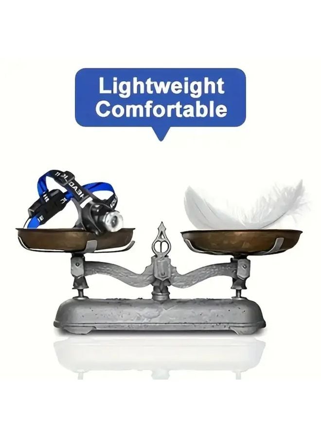 Motion 3 Modes USB Rechargeable Headlamp Hands Free Bright Flashlight For Camping Fishing - Image 3