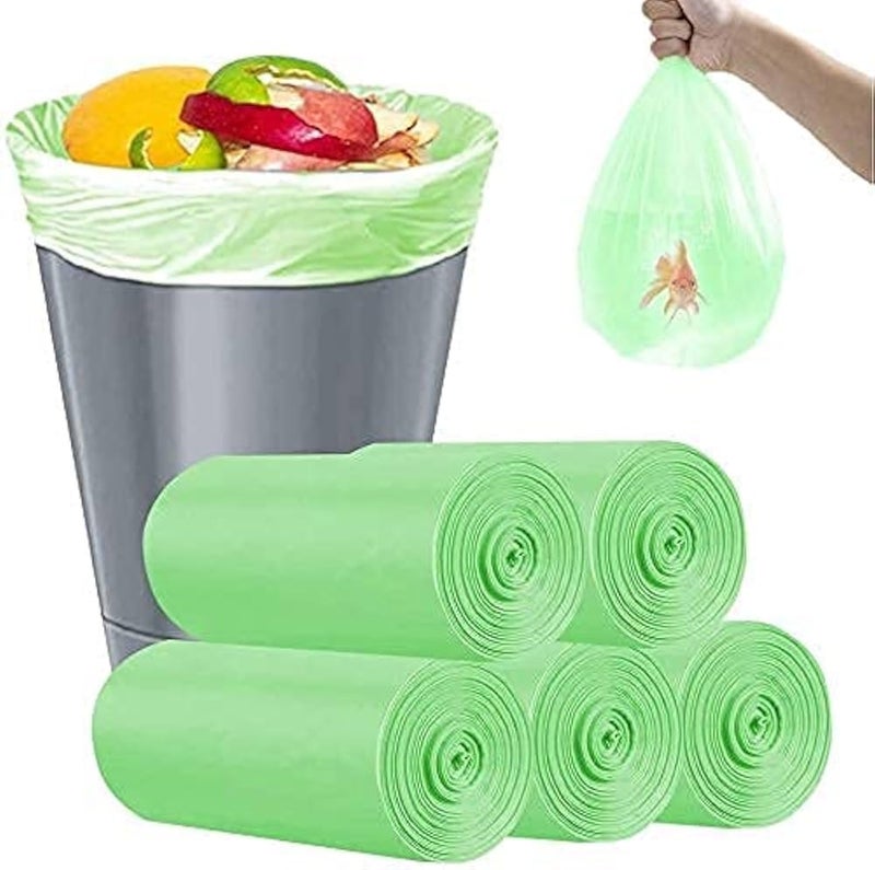 Stysol Premium Garbage Bags 19 X 21 Inches Medium 360 Bags 12 Rolls Dustbin BagTrash Bag Green Color - Image 1