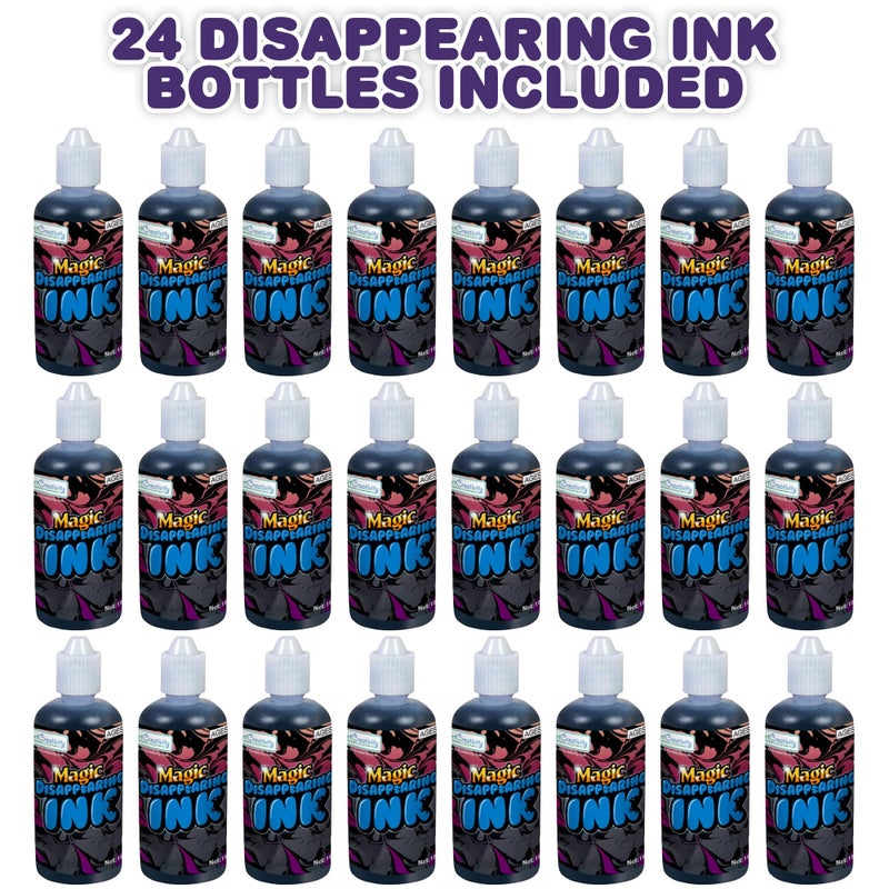 ArtCreativity Disappearing Magic Ink in Blue (Pack of 24) 1oz Squeezable Bottles, Prank Stuff for Kids, Prank Party Favor, Funny Gag Gifts for Kids and Adults - Image 2