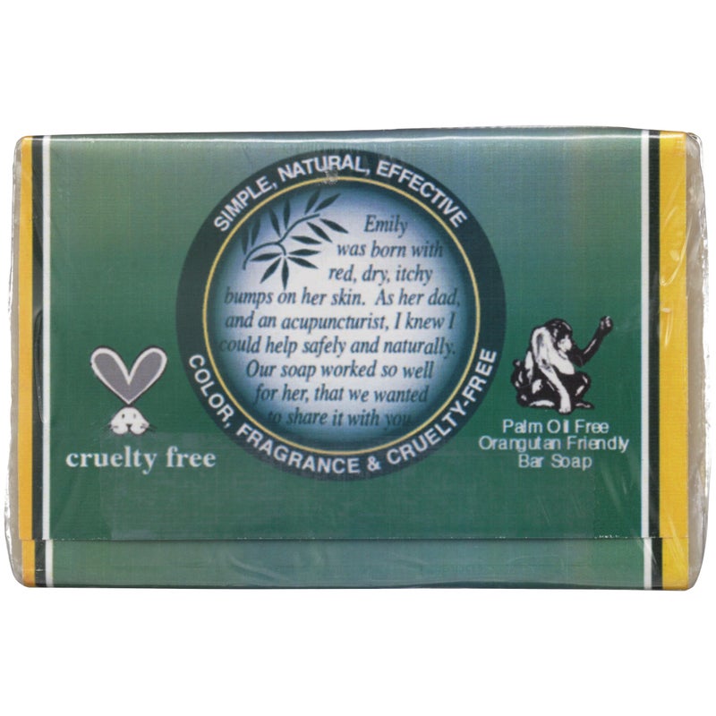 Emily Soap Bar Natural Unscented Skin Soothing, 4 Oz - Image 2