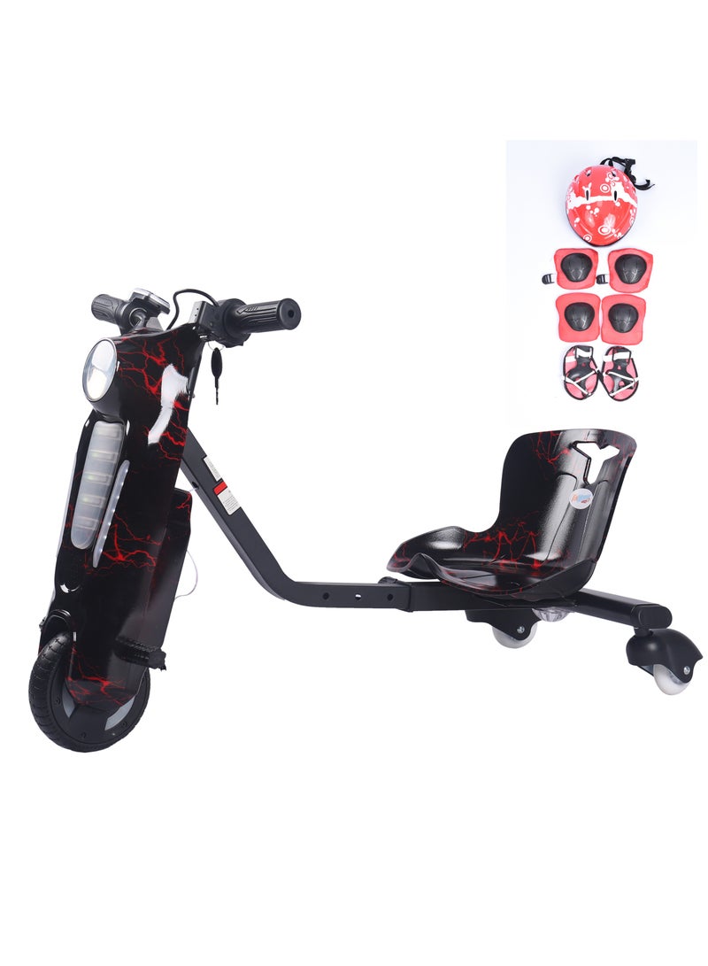 FUN MOMENT 36V Mini Drift Scooter with Helmet and Protection with Horn - Image 2