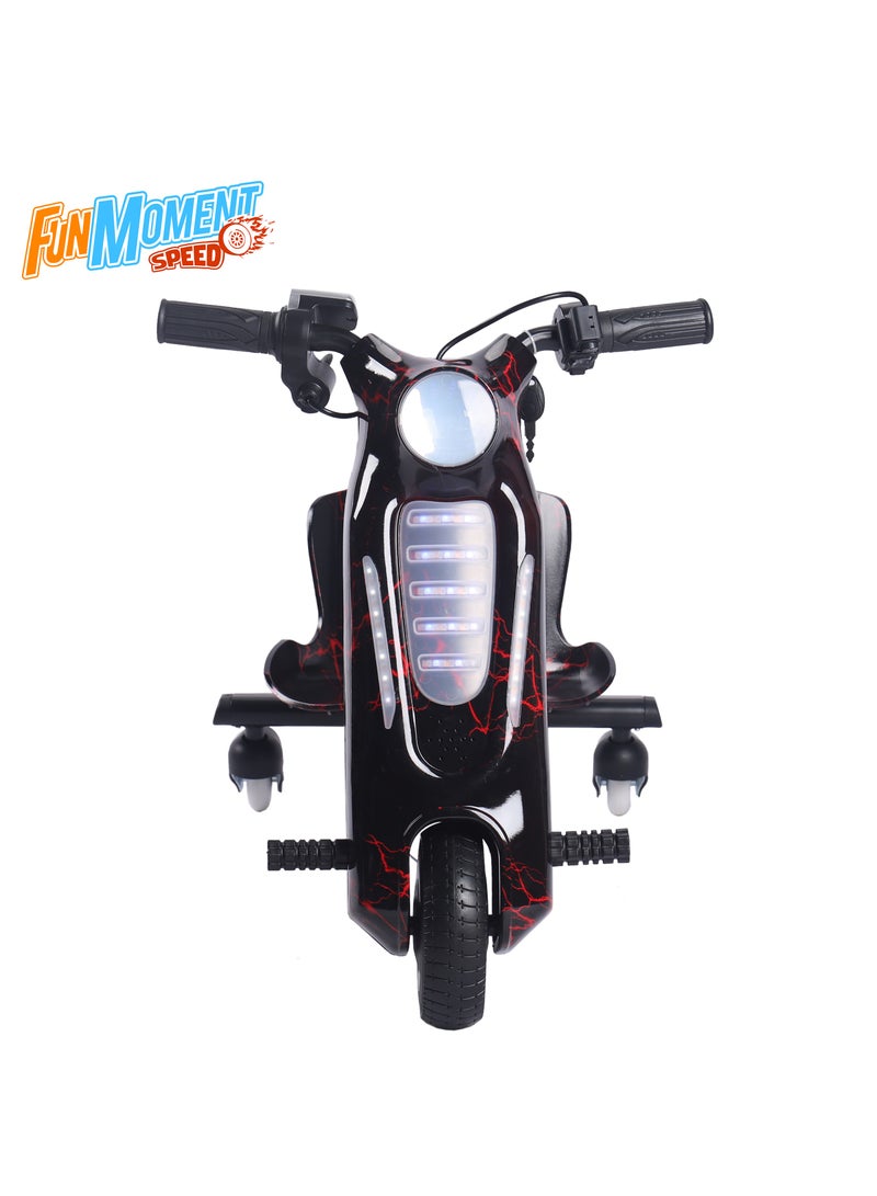 FUN MOMENT 36V Mini Drift Scooter with Helmet and Protection with Horn - Image 1