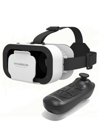 VR 3D Virtual Reality Headset with Bluetooth Remote Control(Support 4.7-6.0 inch mobile phones) - pzsku/ZBDF5853C932BCF02E810Z/45/1749021440/c18c6ea5-aba5-42a4-aa23-12158272ab08
