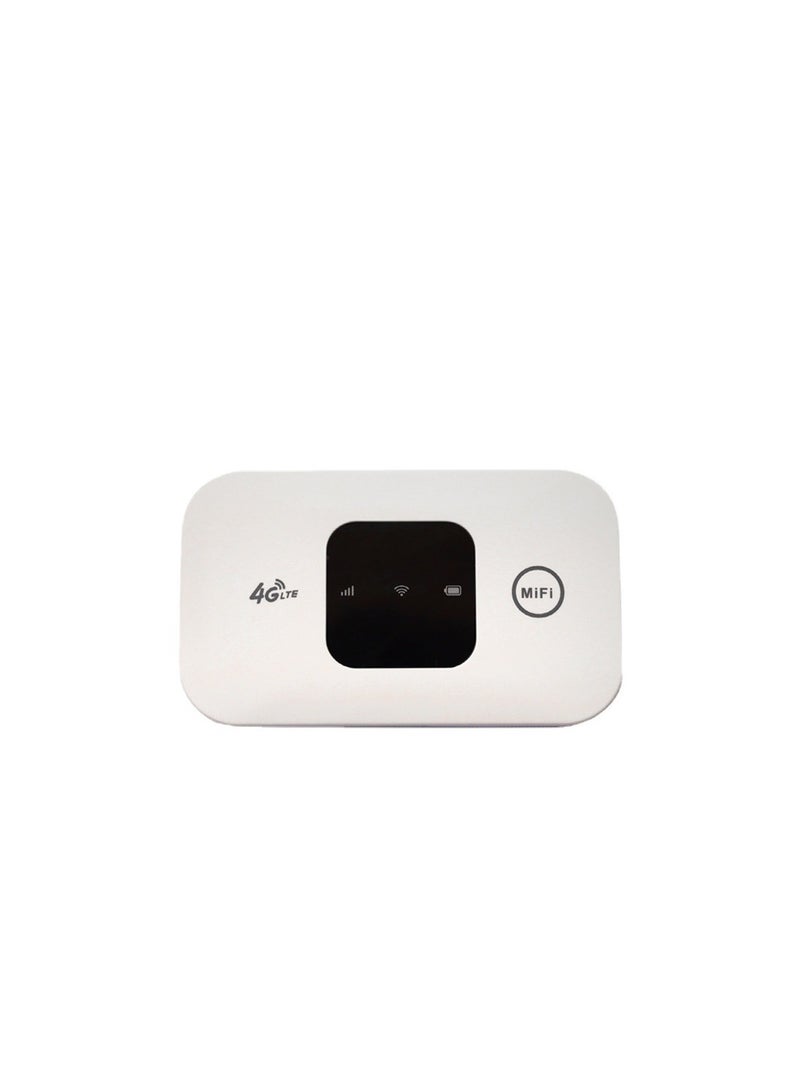 Wireless LTE Router, 2100mAh Battery 10 Devices Share 150Mbps SIM Card Slot Slim Compact 4G WiFi Router for Travel - Image 1