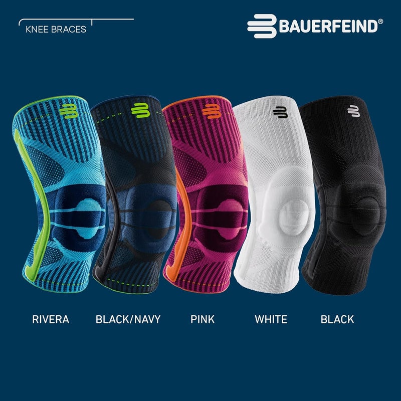 Bauerfeind Sports Knee Support - Knee Brace for Pain Relief and Stabilization - Patellar Knee Pad for Enhanced Support - Targeted Compression - Lightweight & Durable - Image 2
