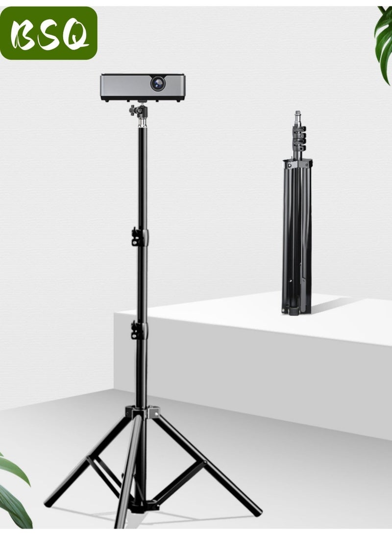 بي إس كيو حامل جهاز عرض قابل للتعديل | حامل ثلاثي متعدد الوظائف | ارتفاع قابل للتعديل (44-120 سم) | يدعم الدوران 360 درجة - Image 5