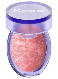 Kosas Blush is Life Baked Talc-Free Dimensional + Brightening Blush, Dreamland - Rosy Bronze 4.5g  - Image 1