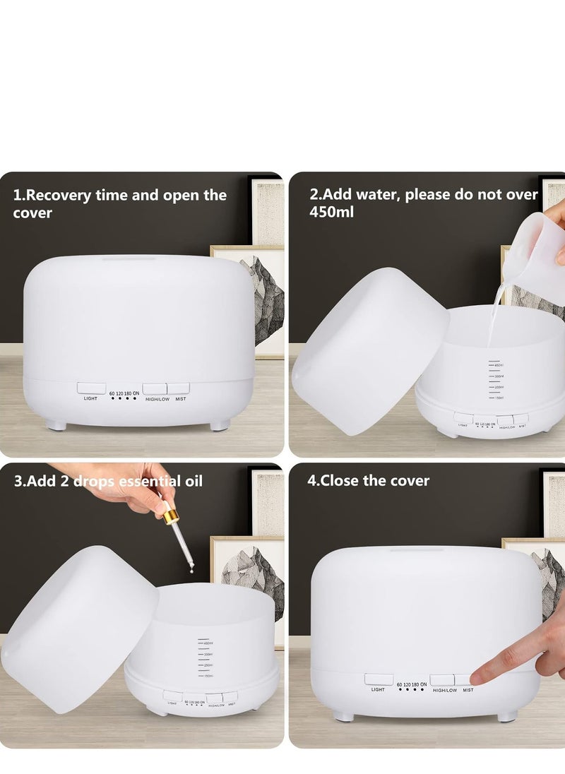 Cool Baby - Ultrasonic Air Humidifier With 7-Colour LED Lights White 125x165mm - Image 1