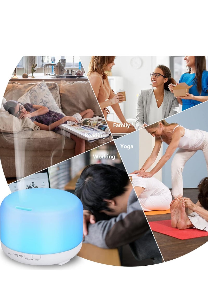 Cool Baby - Ultrasonic Air Humidifier With 7-Colour LED Lights White 125x165mm - Image 1