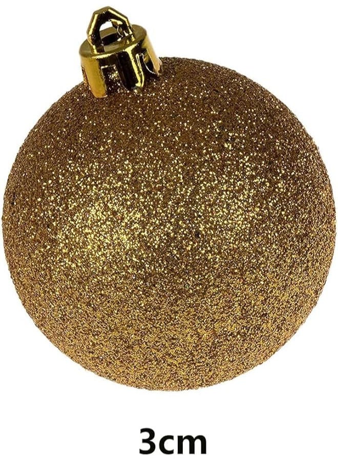 24 pieces - Christmas Baubles 3cm - Image 2