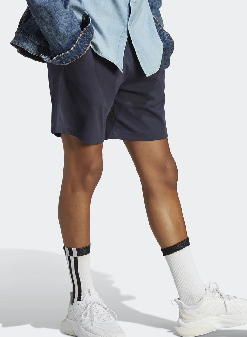 Adidas Big Logo Single Jersey Shorts