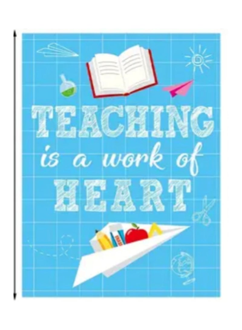 Large Teacher Thank You Cards From Big Teachers Appreciation Gifts Giant Gratitude Greeting Cards with Envelope Thanks for Back to School Birthday Party Christmas Jumbo Gifts - Image 2