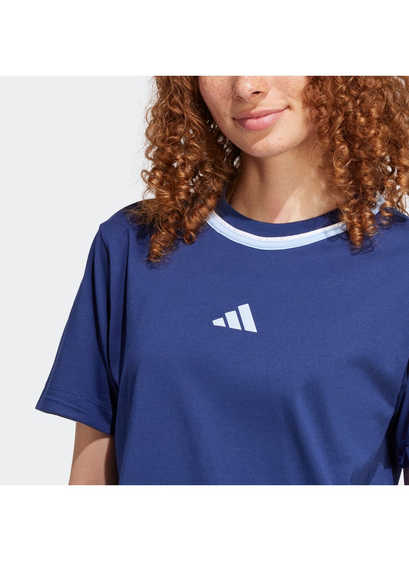 Adidas - Essentials Color Pop Cotton T-Shirt - Image 1