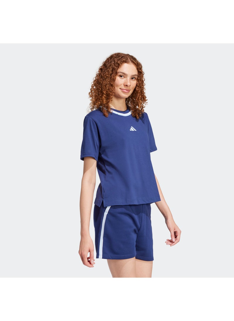 Adidas - Essentials Color Pop Cotton T-Shirt - Image 1