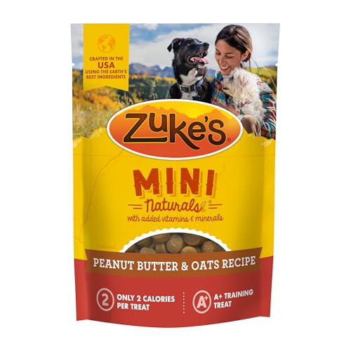 Zuke's Zukes Mini Naturals Dog Treat Peanut Butter 1lb