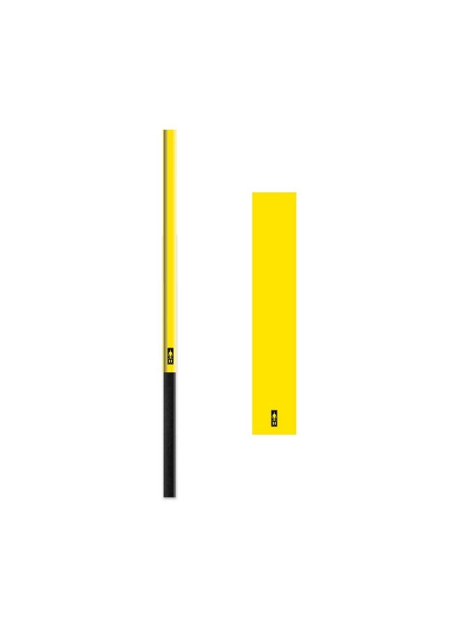 Bohning 7" Solid Arrow Wraps, Large, Neon Yellow - Image 1